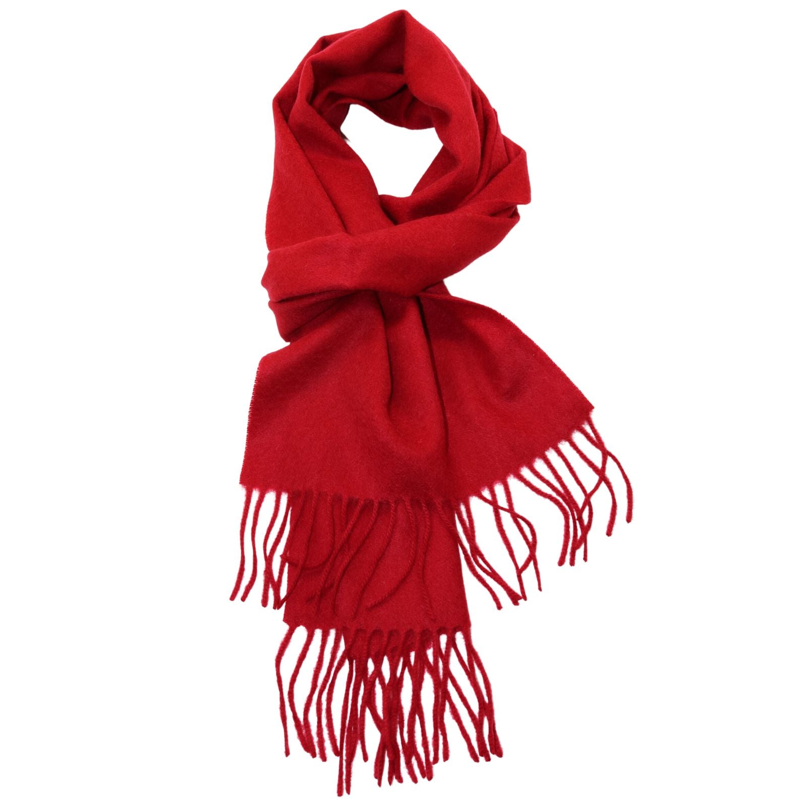 CASHMERE SCARF WITH FRINGE – Portolano Canada