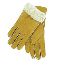 MEN'S SHEARLING GLOVES  TAN