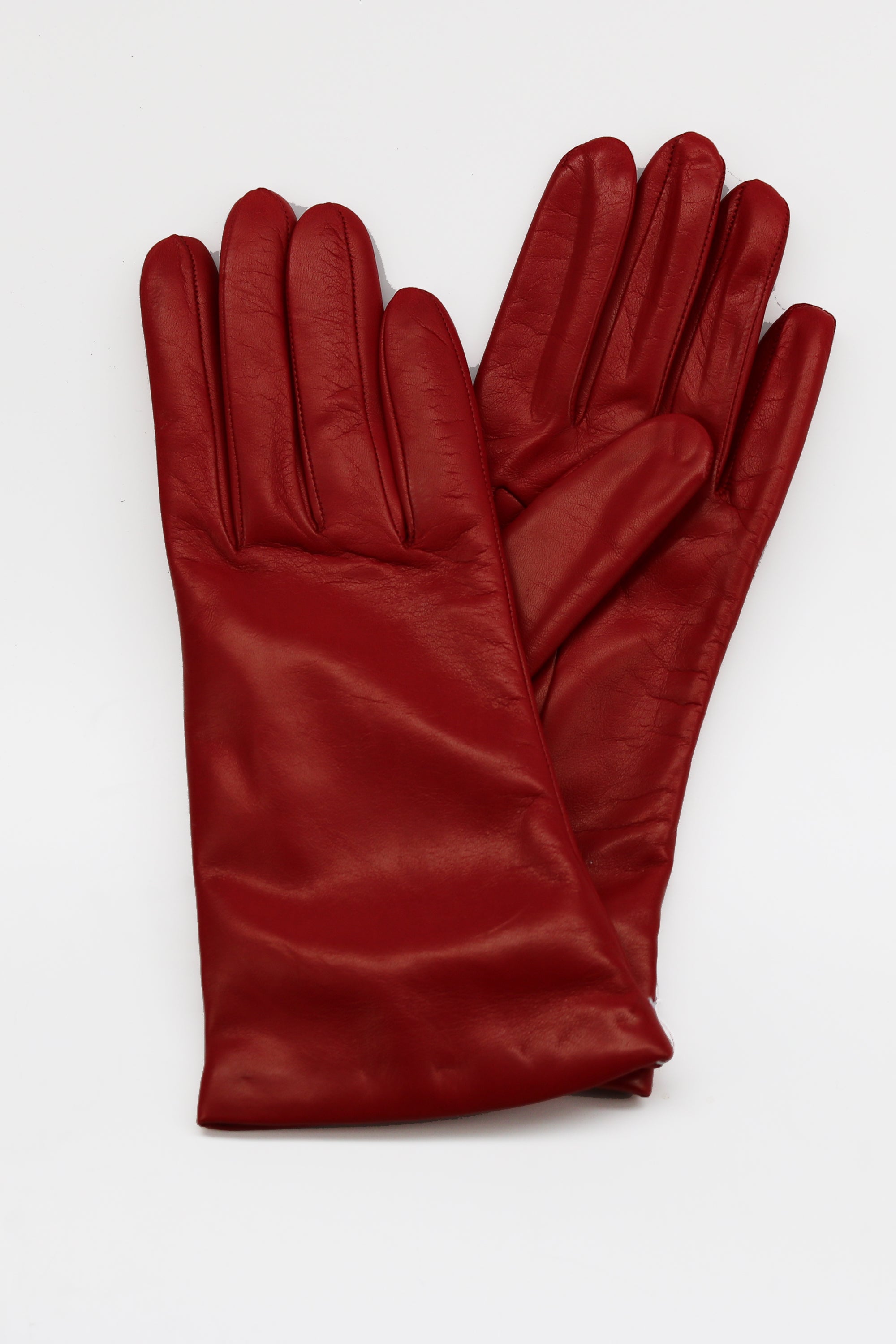 2BL Wrist-Length Nappa Leather Glove w/ Cashmere Lining