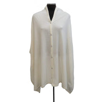 Crystal Button Cashmere Wrap, A CLASSIC