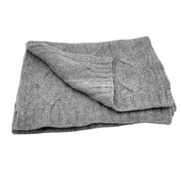 CASHMERE SCARF  UNISEX  ,Cable