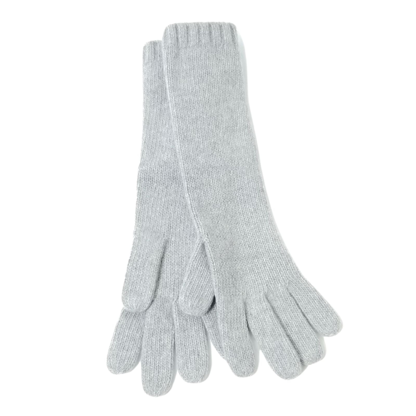 Cashmere glove 12"  Light Heather Grey