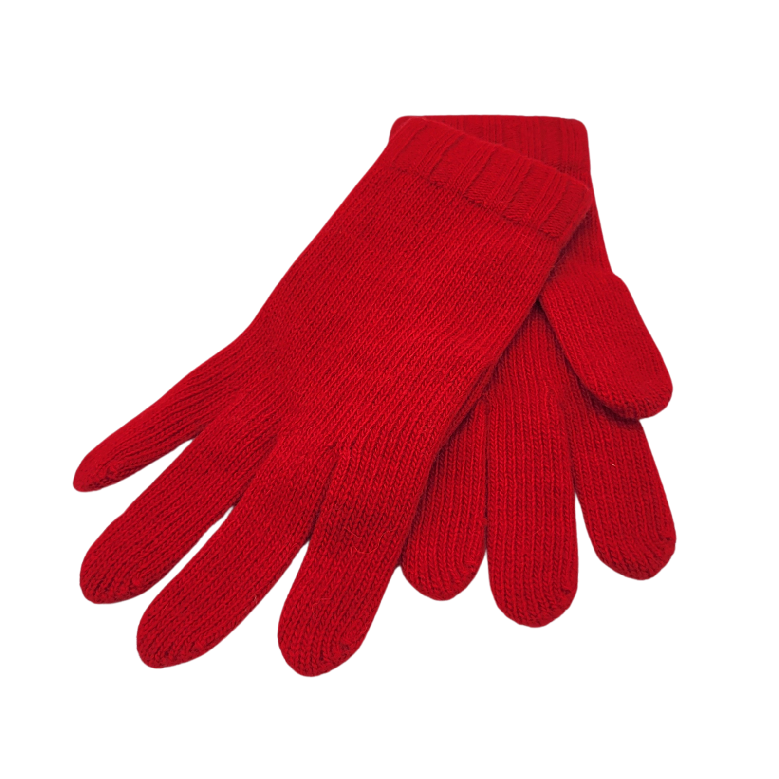 RED Knit  Glove