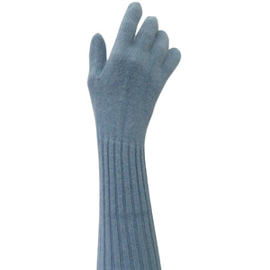 Blue Christmas Fold Over Glove