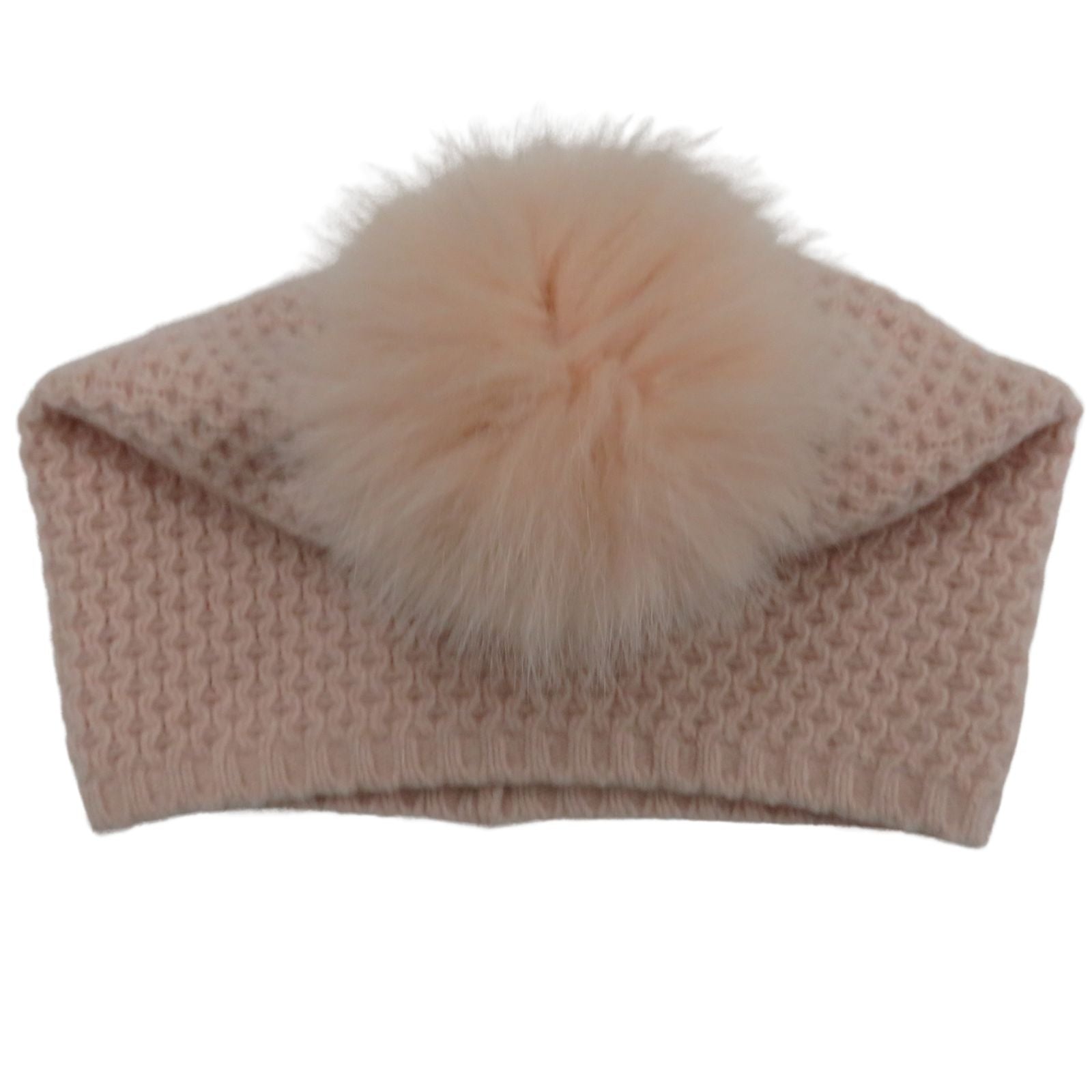 Honeycomb Stitch Hat Soft Pink