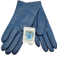 Leather Glove  Cashmere Lining  ,  BLUE MARINE