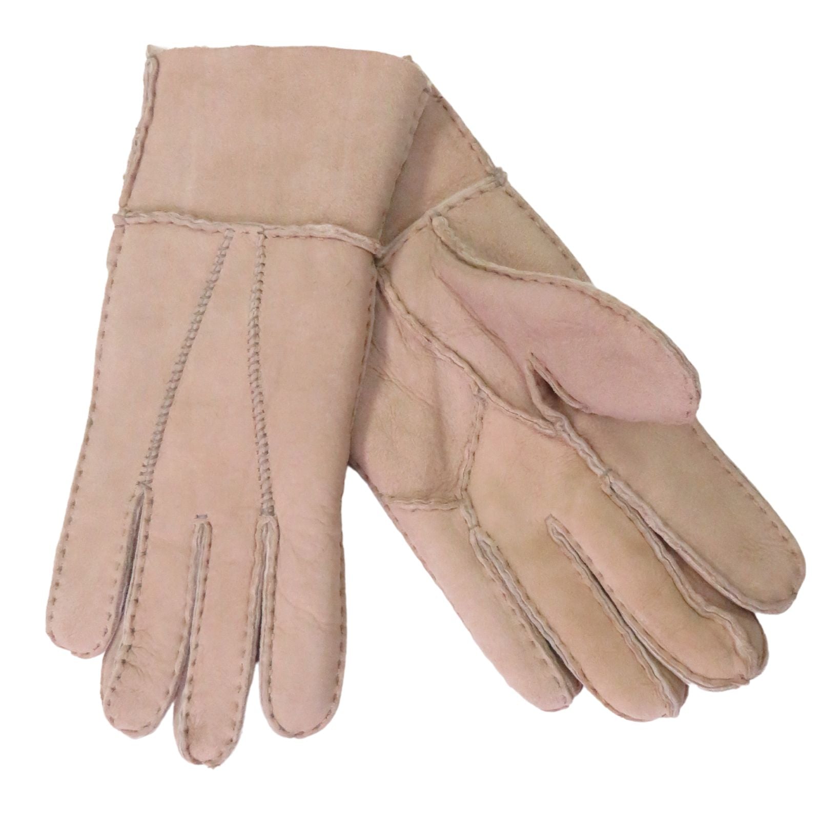 Women's Sheepskin Gloves, Our "Dogwalker" ASSORTED BROWNS