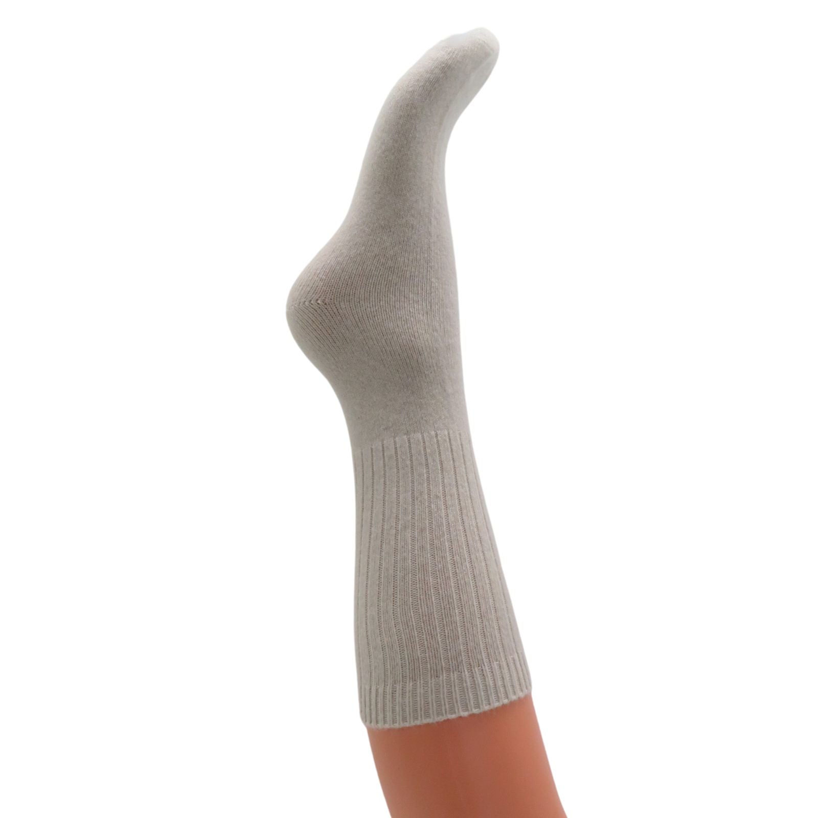 Cashmere Socks Unisex , IVORY