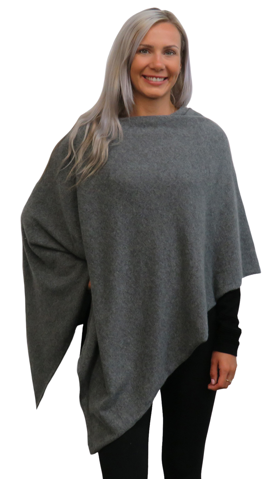 Cashmere  Poncho wear it 3 ways