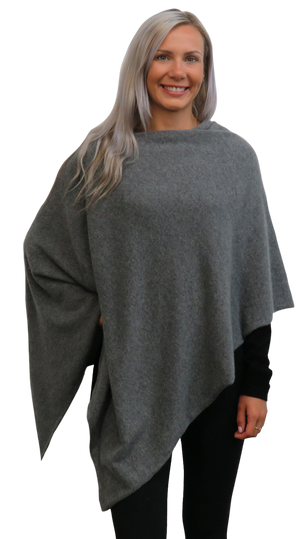 Cashmere  Poncho wear it 3 ways