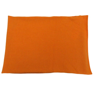 Cashmere Scarf With Crochet Edge 14x76" Flame Orange