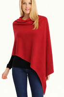 Cashmere  Poncho wear it 3 ways