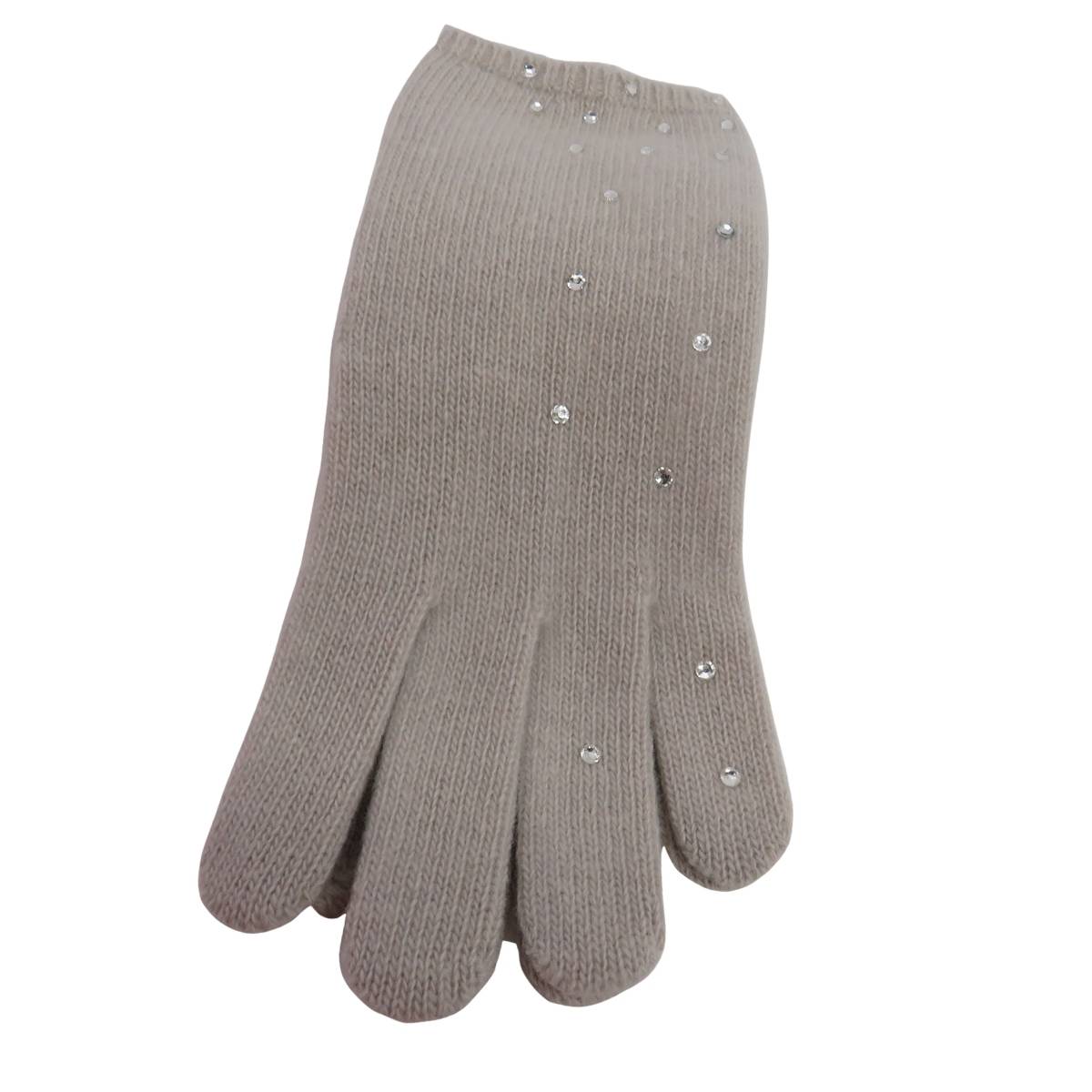 Multi Stone Cashmere Glove