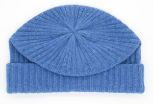 Cashmere hat with folded cuff, UNISEX