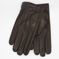 Men's leather glove cashmere lining